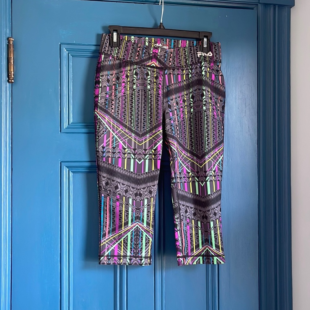 Fila running capri leggings